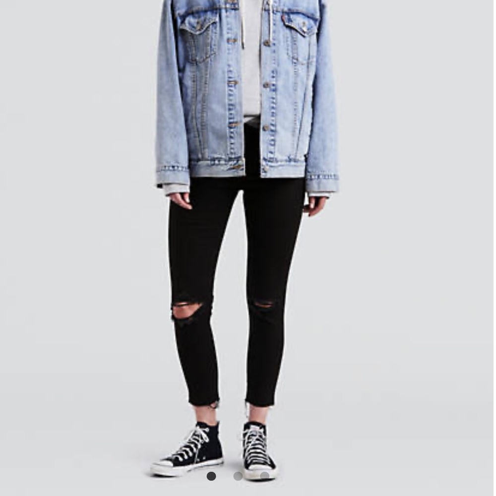 Levi Wedgie Skinny Jeans
